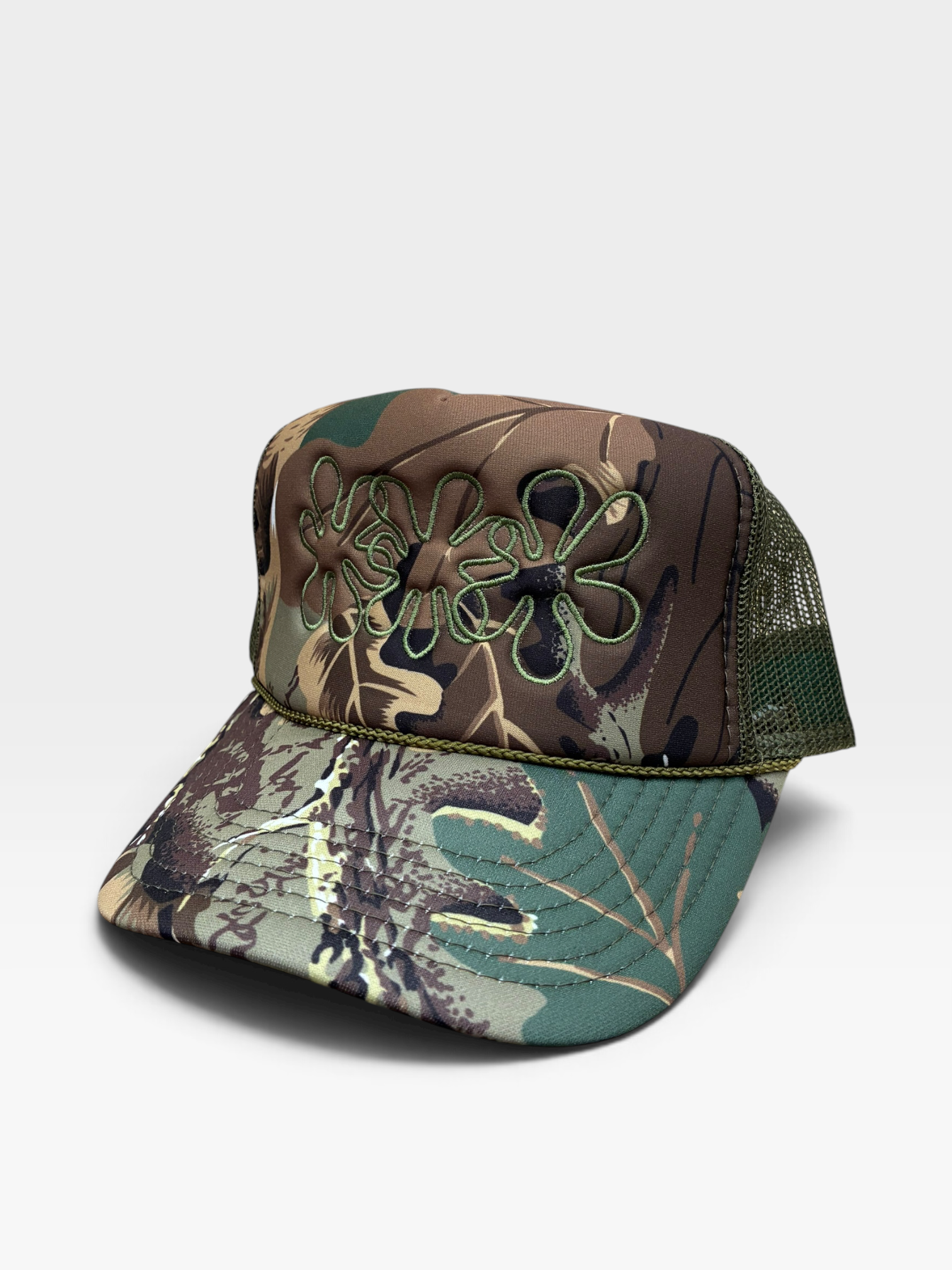 Bakehouse Flower Trucker Olive
