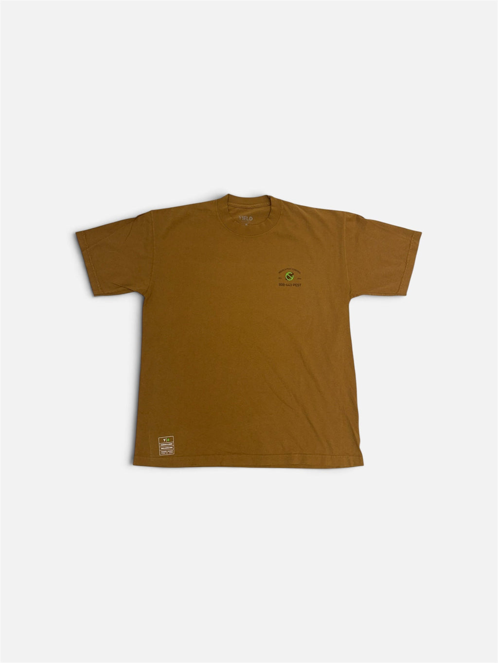 CRB Pest Control Tee - Brown