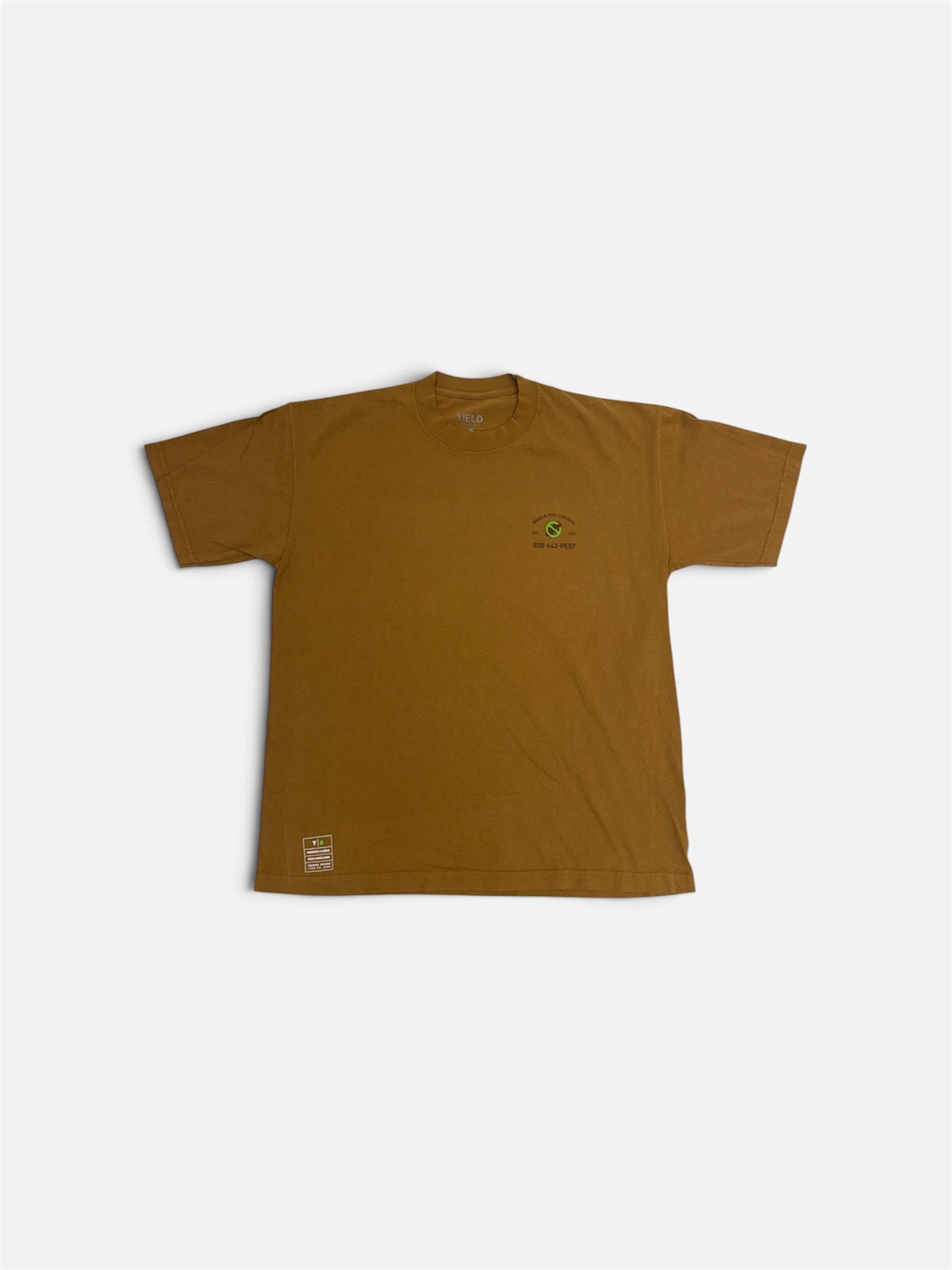 CRB Pest Control Tee - Brown