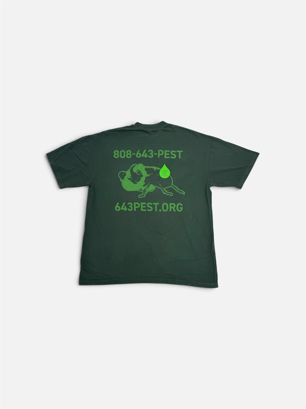CRB Pest Control Tee - Green