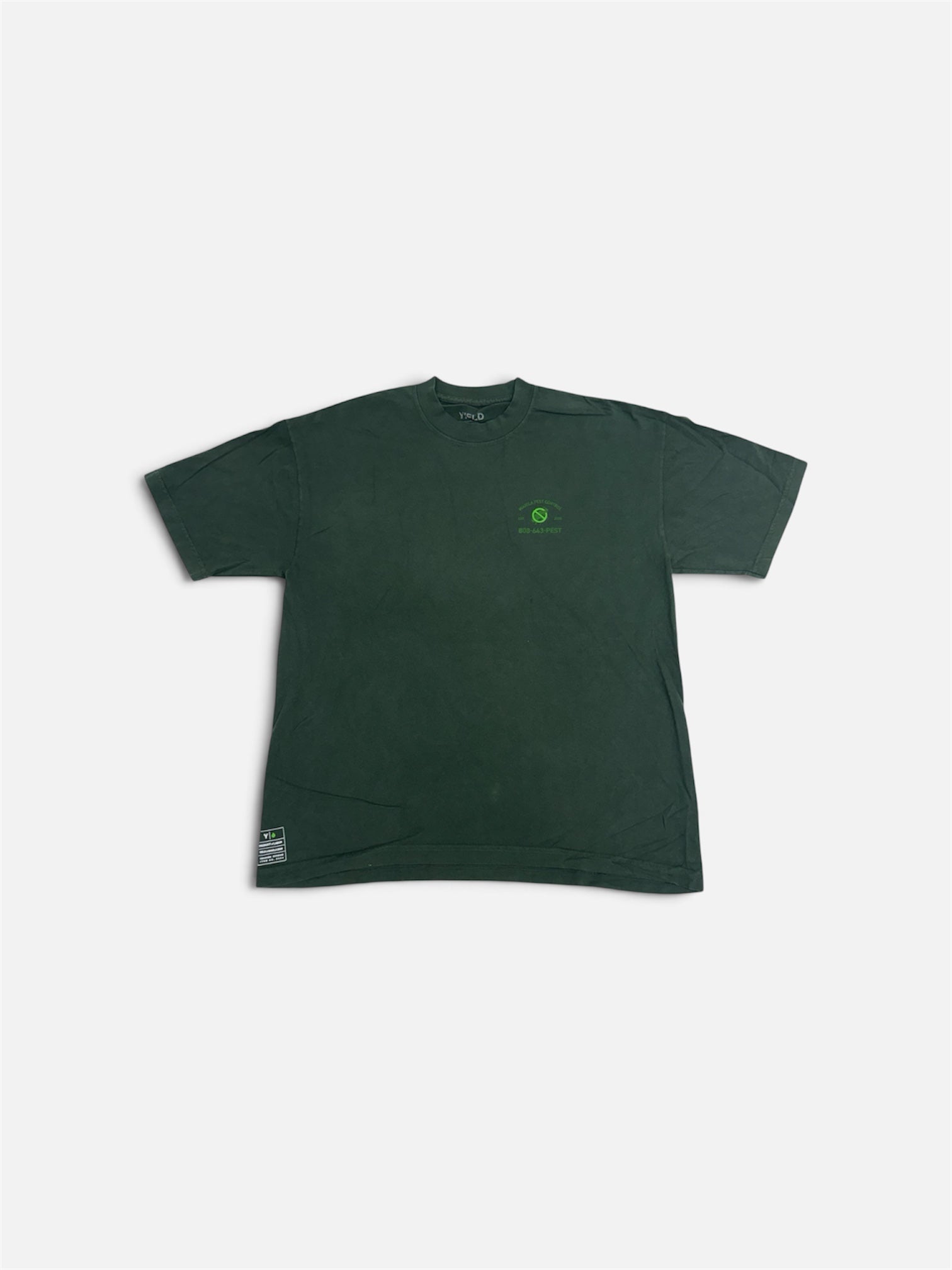 CRB Pest Control Tee - Green